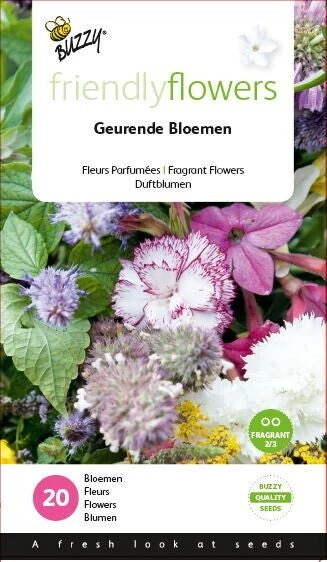 BUZZY Flower Mix Geurende Bloemen Voor 15 M² 1 BUZZY Flower Mix Geurende Bloemen Voor 15 M²