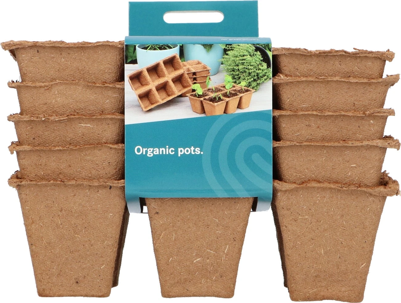 Sogo Kweekpot 6 X 6 Cm 6 Stuks 2 Sogo Kweekpot 6 X 6 Cm 6 Stuks - Afbeelding 2