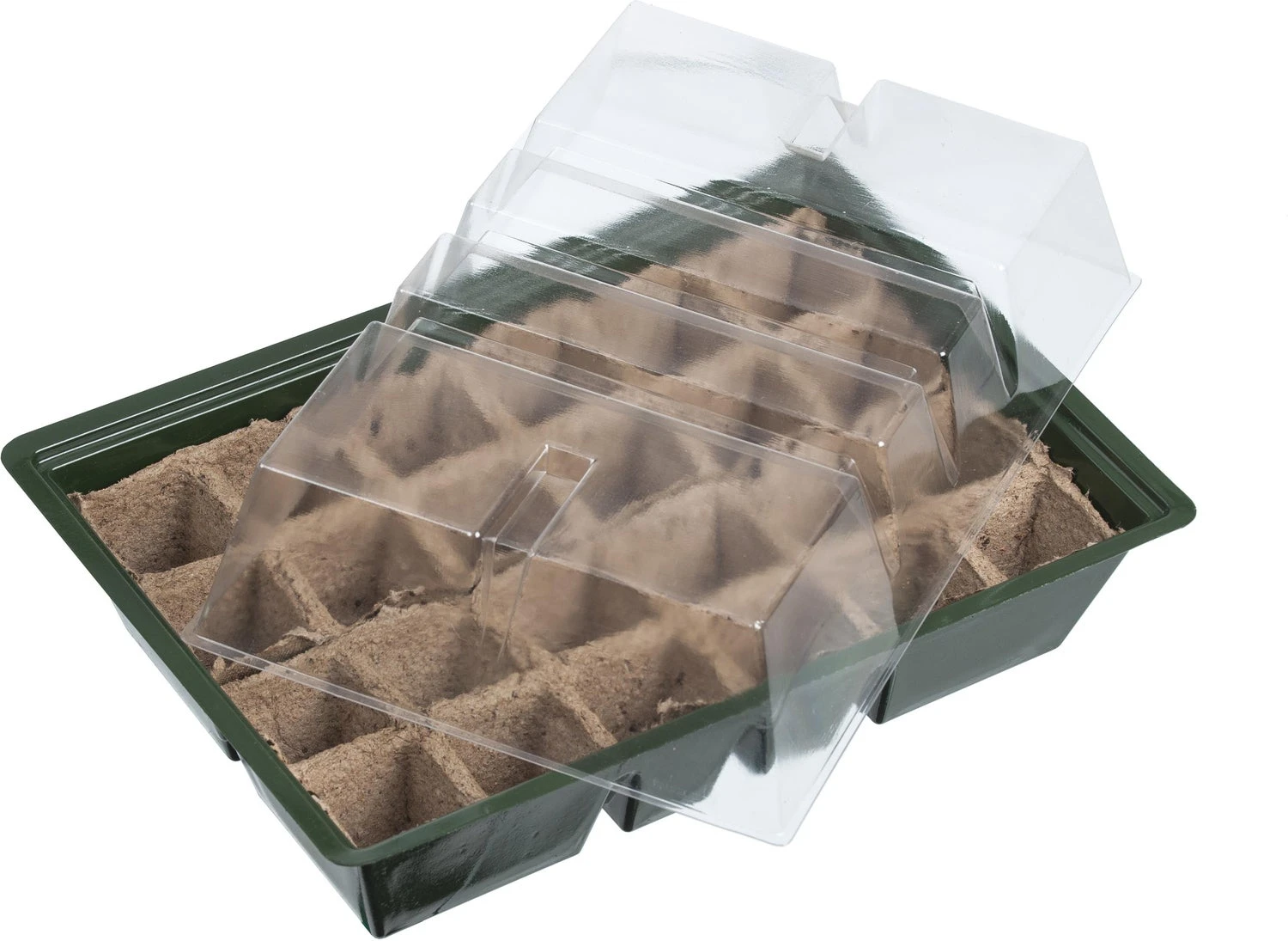 Nature Kweekkas Met Turfpotplaat 14 X 33 X 23 Cm 1 Nature Kweekkas Met Turfpotplaat 14 X 33 X 23 Cm