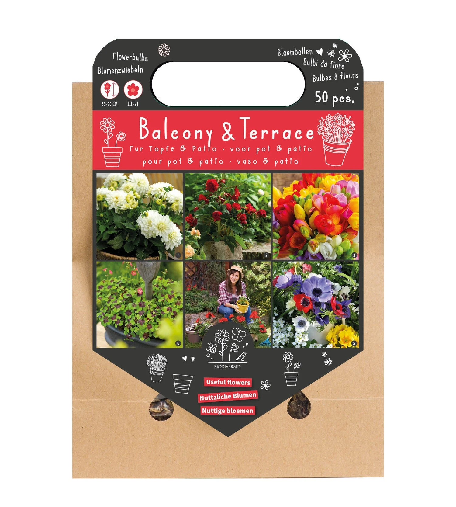 Florex PickUpBags Nuttige Bloemen Balkon En Terras 2 Florex PickUpBags Nuttige Bloemen Balkon En Terras - Afbeelding 2