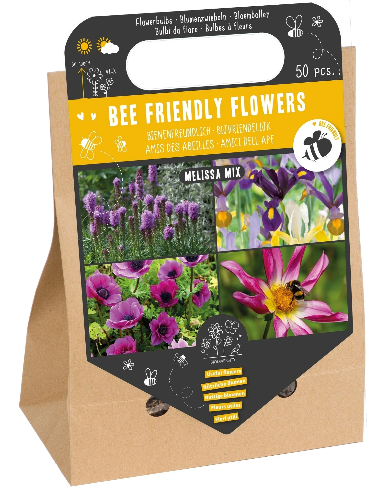 Florex Bloembollen Bijvriendelijk Melissa Mix 50 Stuks 1 Florex Bloembollen Bijvriendelijk Melissa Mix 50 Stuks