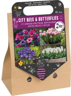 Florex Pick Up Tas Bloembollen Bijen En Vlinders 40 Stuks