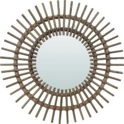 Mega Collections Tuinspiegel Zon Bantul Naturel D 60 H 3 Cm