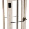 Mega Collections Tuinlantaarn Gable Naturel 18 X 18 X 53 Cm