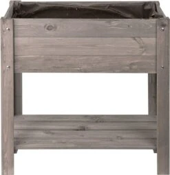 Esschert Design Kweekbak Verhoogd Grijs 80,5 X 40 X 78,5 Cm