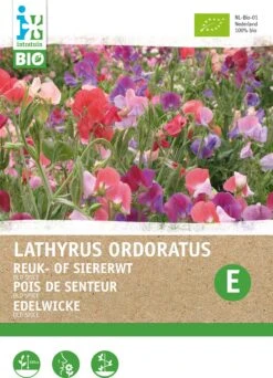 Biologische Intratuin Bloemenzaad Pronkerwt (Lathyrus Odoratus 'Old Spice')