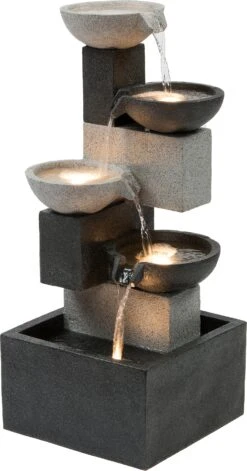 Intratuin Waterornament Merida Fontein Multi 38 X 39 X 79,5 Cm 5 Intratuin Waterornament Merida Fontein Multi 38 X 39 X 79,5 Cm -Elho || ESSCHERT DESIGN || Nature Winkel 8717263808138 3