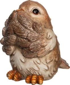 Intratuin Tuinbeeld Vogel Multi 9 X 12,5 X 12,5 Cm