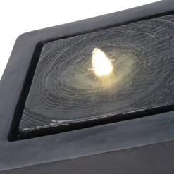 Intratuin Waterornament Vierkant 54,5 X 54,5 X 56 Cm -Elho || ESSCHERT DESIGN || Nature Winkel 8717582150024 2