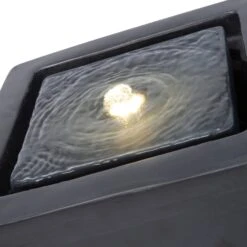 Intratuin Waterornament Hoog Vierkant 34,5 X 34,5 X 66 Cm -Elho || ESSCHERT DESIGN || Nature Winkel 8717582150062 2