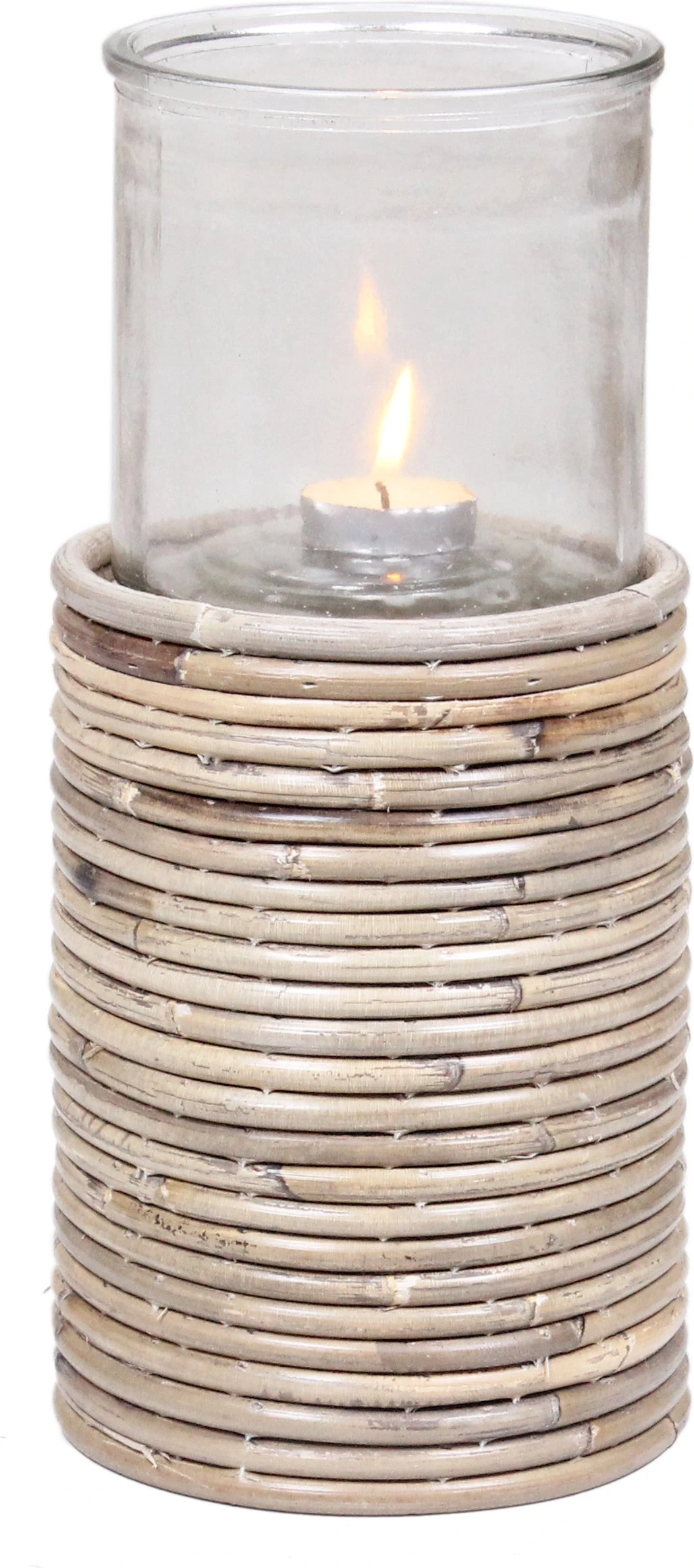 Windlicht Mullens Naturel 14 X 14 X 32 Cm 1 Windlicht Mullens Naturel 14 X 14 X 32 Cm