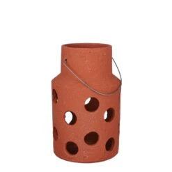 Mica Decorations Lantaarn Pietra Terracotta D 22 H 35 Cm