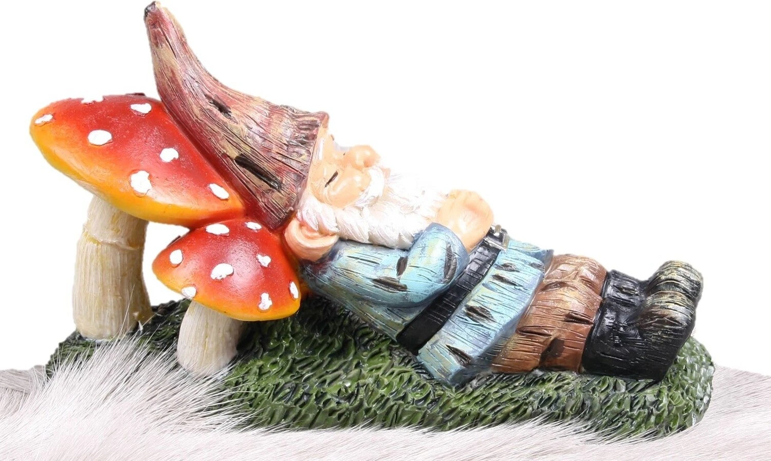 SID Tuinbeeld Kabouter Op Paddenstoel Edward Multi 20 X 9 X 12 Cm 1 SID Tuinbeeld Kabouter Op Paddenstoel Edward Multi 20 X 9 X 12 Cm