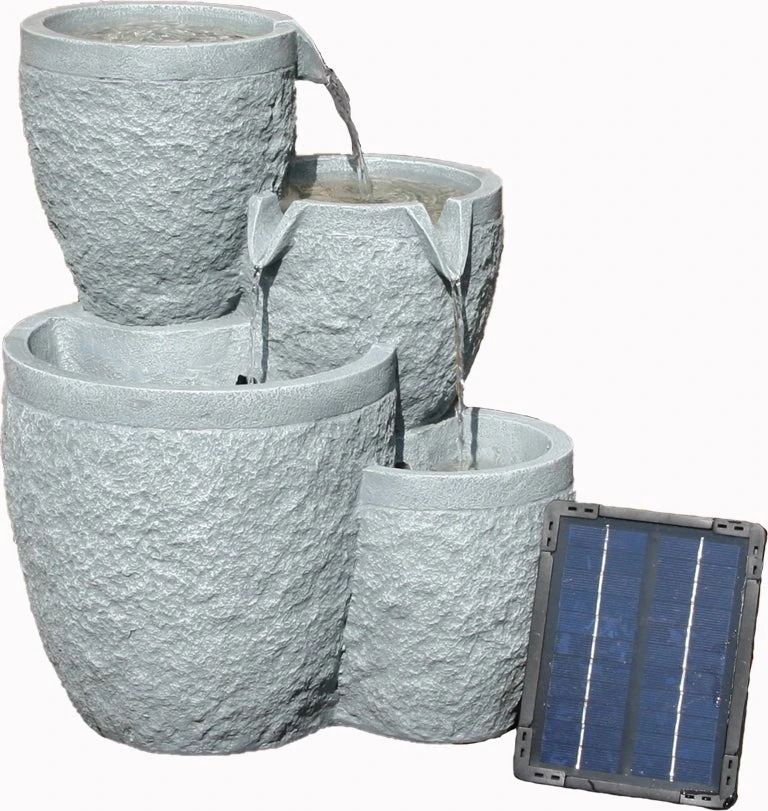 Just Sun Waterornament Solar Grijs 39 X 33 X 47 Cm 1 Just Sun Waterornament Solar Grijs 39 X 33 X 47 Cm