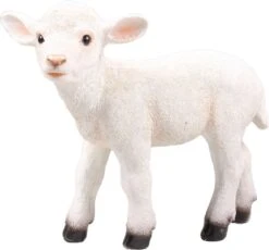 Farmwood Tuinbeeld Lam Tjerry Wit 35 X 13,5 X 31 Cm