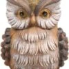 SID Tuinbeeld Uil Ubbe Bruin 10 X 9 X 14,5 Cm