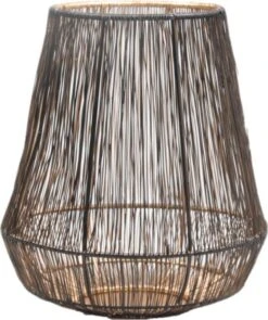 SID Windlicht Niels Zwart / Goud D 22 X 25 Cm