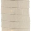 Lumineo LED Lantaarn Linnen D 20 H 90 Cm Warm Wit