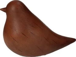 HD Collection Tuinbeeld Vogel Polly Bruin 14,5 X 7,7 X 11 Cm