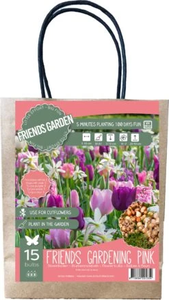 Urban Friends Gardening Bloembollen Roze 15 Stuks
