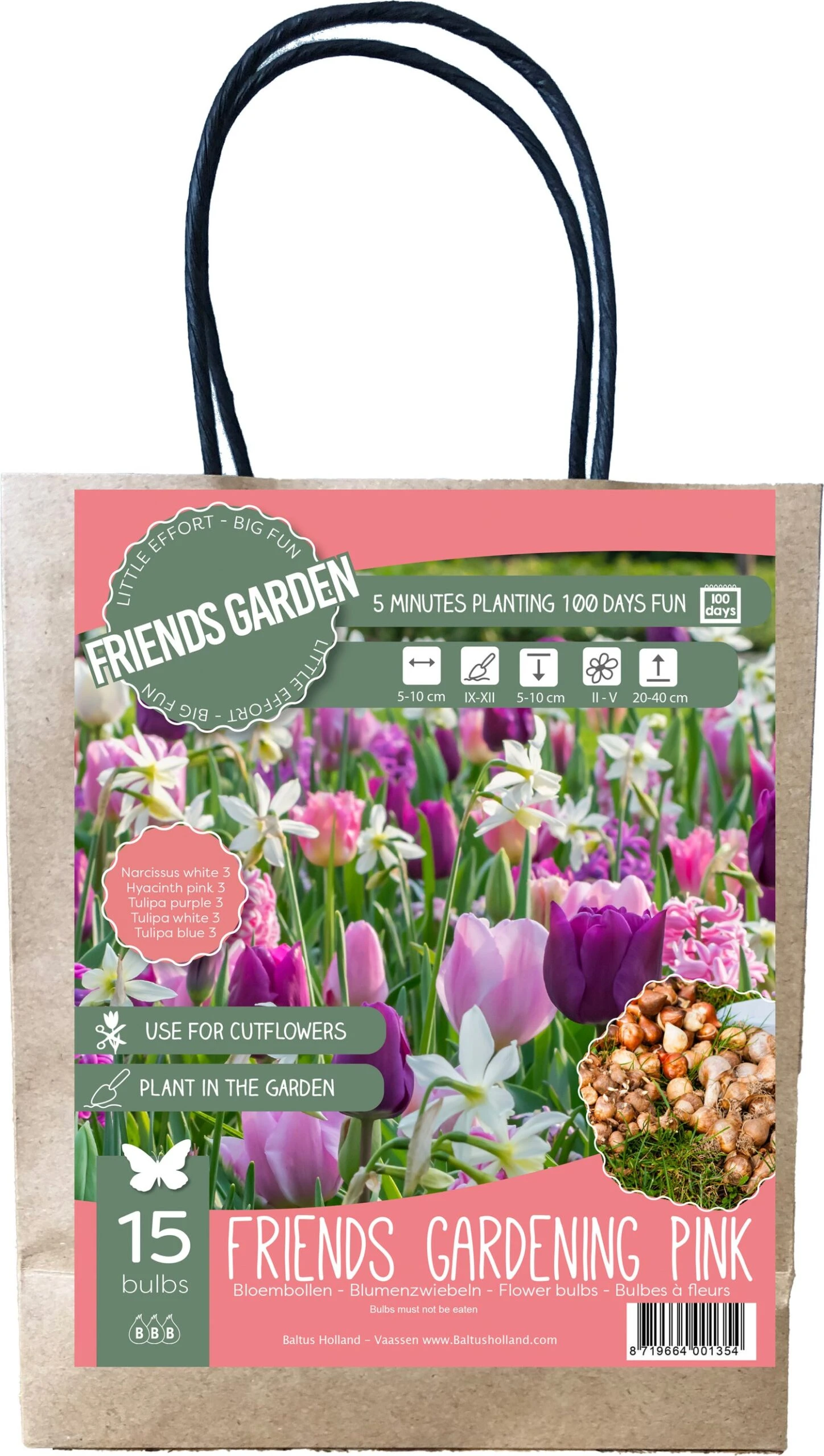 Urban Friends Gardening Bloembollen Roze 15 Stuks 1 Urban Friends Gardening Bloembollen Roze 15 Stuks