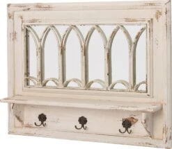 Intratuin Tuinspiegel Wit 71,1 X 55,9 X 12,7 Cm