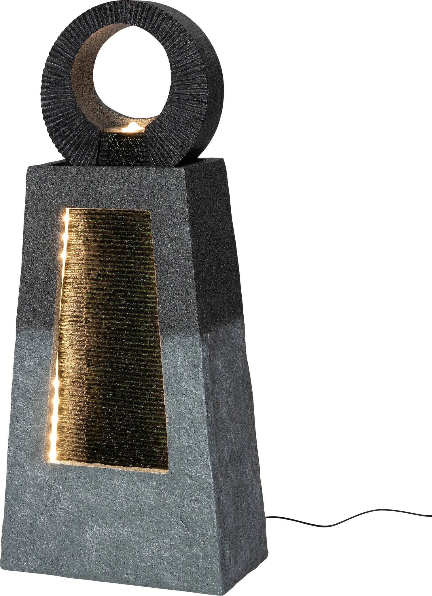 Intratuin Waterornament Met LED Strip 45 X 24 X 102,5 Cm 2 Intratuin Waterornament Met LED Strip 45 X 24 X 102,5 Cm - Afbeelding 2