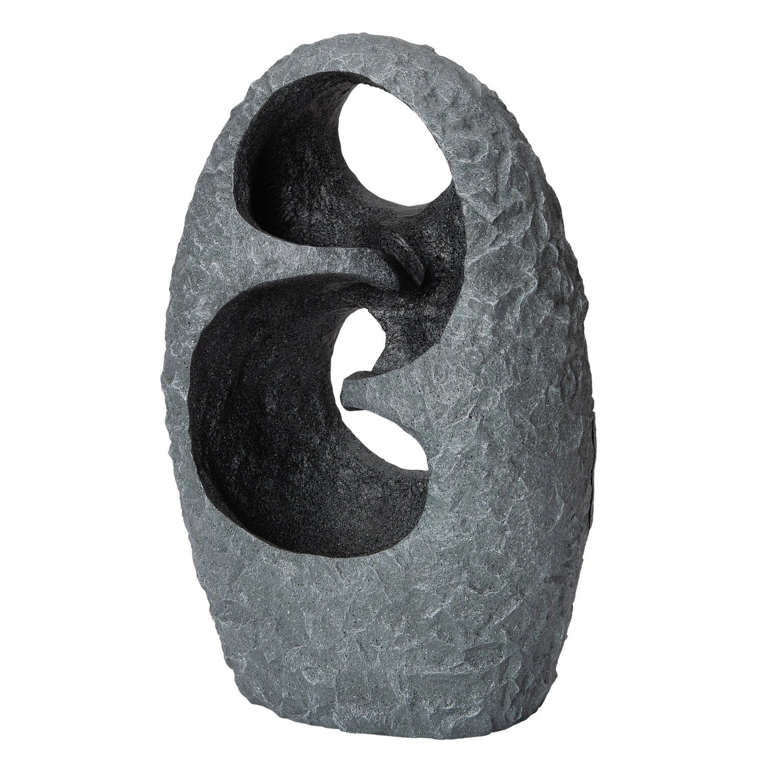 Intratuin Waterornament Leif Met LED Verlichting Grijs 48 X 28 X 71 Cm 2 Intratuin Waterornament Leif Met LED Verlichting Grijs 48 X 28 X 71 Cm - Afbeelding 2