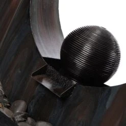 Intratuin Waterornament Maan Met LED Verlichting Zwart 70 X 35 X 70 Cm 5 Intratuin Waterornament Maan Met LED Verlichting Zwart 70 X 35 X 70 Cm -Elho || ESSCHERT DESIGN || Nature Winkel 8720196015900 2