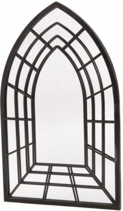 Intratuin Tuinspiegel Zwart 51 X 2 X 82 Cm