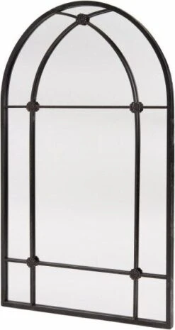 Intratuin Tuinspiegel Zwart 60 X 2 X 100 Cm