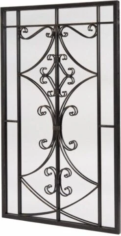 Intratuin Tuinspiegel Zwart 65 X 2 X 100 Cm