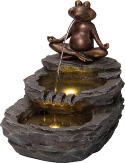 Intratuin Waterornament Groda Solar 41 X 31,5 X 40 Cm