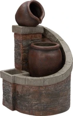 Intratuin Waterornament Tumba Met LED Verlichting 55 X 52 X 89 Cm