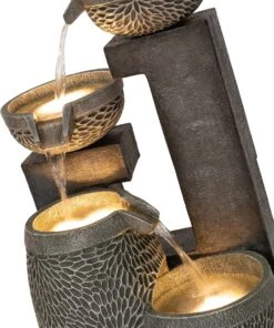 Intratuin Waterornament Koli Grijs 44 X 40 X 85 Cm 5 Intratuin Waterornament Koli Grijs 44 X 40 X 85 Cm -Elho || ESSCHERT DESIGN || Nature Winkel 8720196335442 2