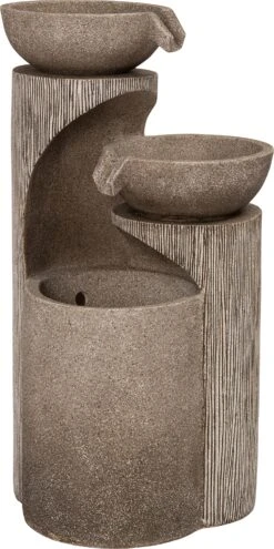 Intratuin Waterornament Ruka Grijs 39 X 33 X 71 Cm