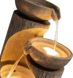 Intratuin Waterornament Ruka Grijs 39 X 33 X 71 Cm 6 Intratuin Waterornament Ruka Grijs 39 X 33 X 71 Cm -Elho || ESSCHERT DESIGN || Nature Winkel 8720196335459 2