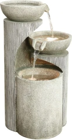 Intratuin Waterornament Ruka Grijs 39 X 33 X 71 Cm 7 Intratuin Waterornament Ruka Grijs 39 X 33 X 71 Cm -Elho || ESSCHERT DESIGN || Nature Winkel 8720196335459 3