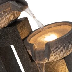 Intratuin Waterornament Kemi Grijs 45 X 42 X 84 Cm -Elho || ESSCHERT DESIGN || Nature Winkel 8720196335466 2