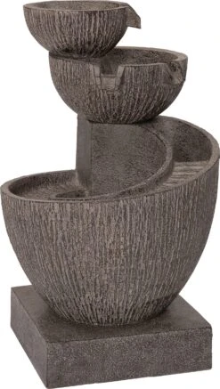 Intratuin Waterornament Lemi Grijs 40 X 40 X 62 Cm