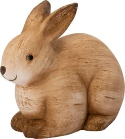 Intratuin Tuinbeeld Konijn Bruin 16 X 9,5 X 12,5 Cm