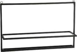 Mica Decorations Wandrek Maureen Zwart 54 X 17 X 34 Cm