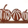 Tuinbeeld Pompoen Op Voet Harrison Roest 30 X 5 X 14 Cm