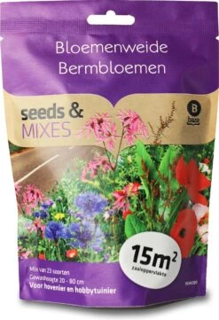 Baza Seeds & Mixes Bloemenweide Zaad Bermbloemen